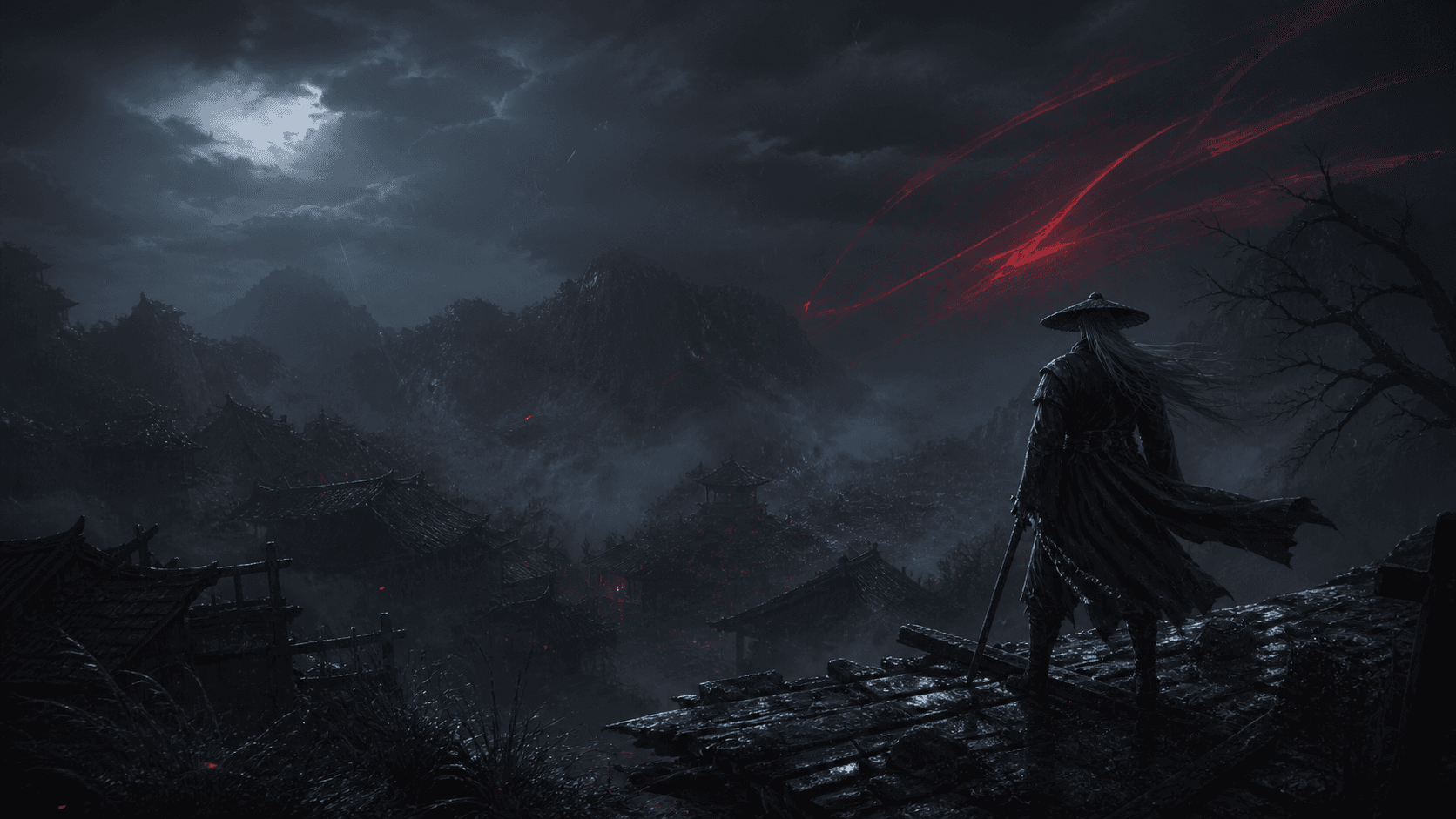 Cinematic placeholder artwork for the Phantom Blade Zero guide